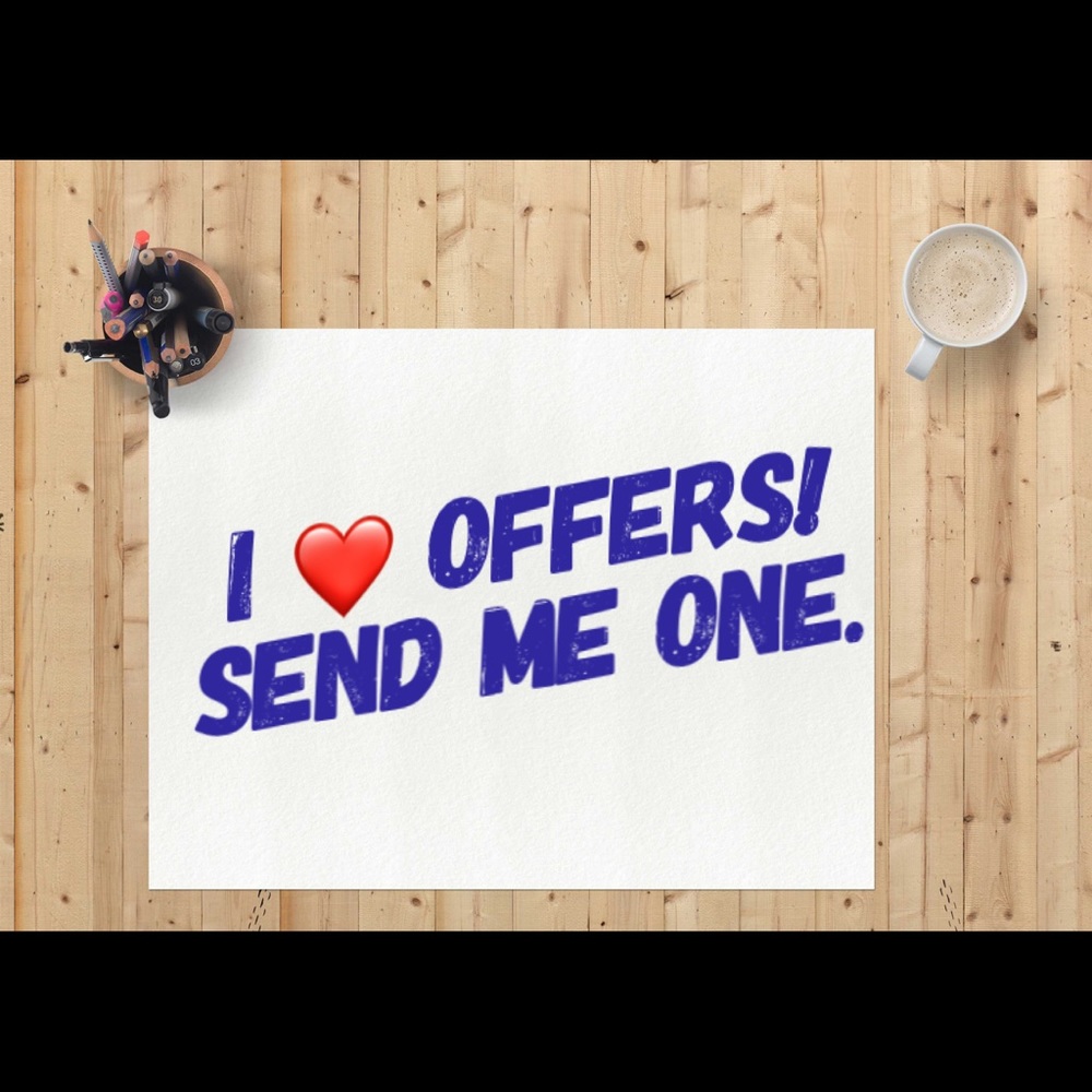 ❤️ Send me a offer!